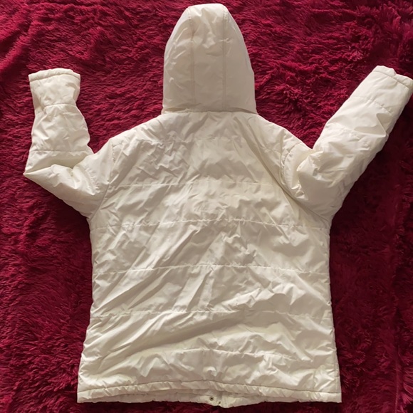 Cream Parka puffer coat - Picture 9 of 14
